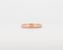 READY TO SHIP #343 Rounded Ethical Rose Beach Gold Band - Narrow