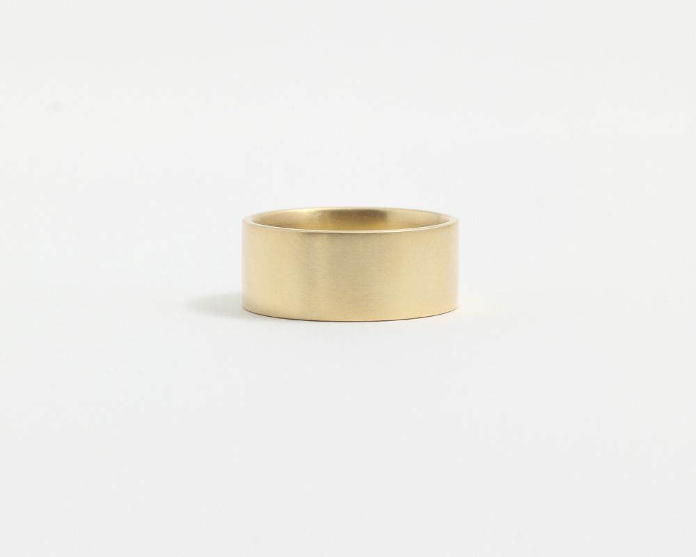 Ethical Yellow Beach Gold Band - Wide