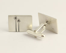 Cabbage Tree Cufflinks, [product_type} - Ash Hilton Jewellery