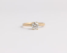 18ct Yellow gold Engagement Ring with 6 Claw Set Ethical Diamond, [product_type} - Ash Hilton Jewellery