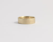 Ethical Yellow Beach Gold Band - Medium, [product_type} - Ash Hilton Jewellery