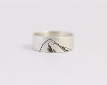 Mountain Ring - Wide, [product_type} - Ash Hilton Jewellery