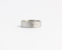 Woodland Ring with Single Diamond - Wide, [product_type} - Ash Hilton Jewellery