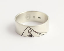Mountain Ring - Wide, [product_type} - Ash Hilton Jewellery