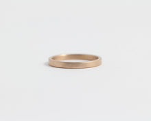 Ethical Rose Beach Gold Band - Narrow, [product_type} - Ash Hilton Jewellery