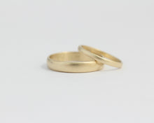 Rounded Ethical Yellow Beach Gold Band - Medium, [product_type} - Ash Hilton Jewellery