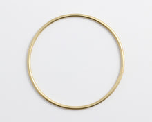 Round Yellow Gold Bangle, [product_type} - Ash Hilton Jewellery