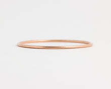 Round Rose Gold Bangle, [product_type} - Ash Hilton Jewellery