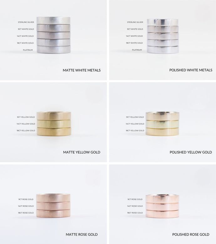 Workshop Series:  What metal should I choose for my wedding ring?