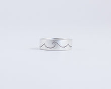 Ocean Waves Ring - Medium