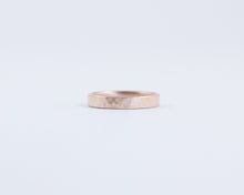 Hammered Ring in Rose Gold - Narrow