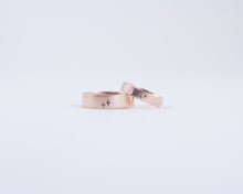 Birds in Flight in Rose Gold - Medium