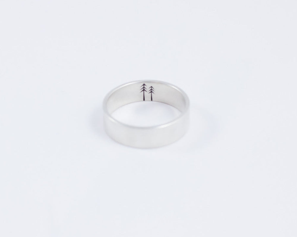 Hidden Trees Woodland Ring - Medium