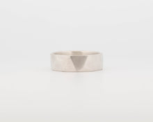 READY TO SHIP #169 Asymmetrical Facets Ring - Wide