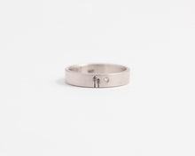 Woodland Ring with Single Diamond - Medium