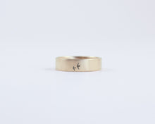 Birds in Flight Ring in Yellow Gold - Medium