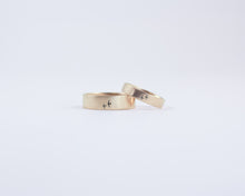 Birds in Flight Ring in Yellow Gold - Medium