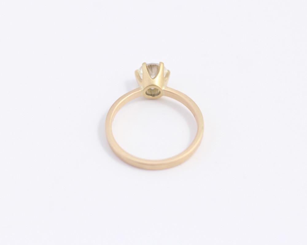 Diamond Cluster Engagement Ring | JewelryShuk