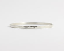 Asymmetrical Facets Bangle, [product_type} - Ash Hilton Jewellery