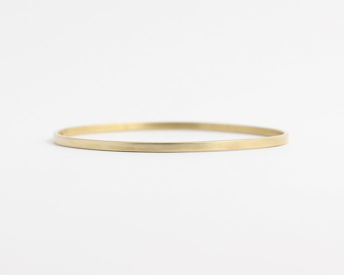 Yellow Gold Bangle, [product_type} - Ash Hilton Jewellery