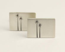 Two Cabbage Trees Cufflinks, [product_type} - Ash Hilton Jewellery