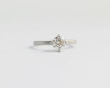 Solitaire Diamond Engagement Ring with 4 Claw set Ethical Diamond, [product_type} - Ash Hilton Jewellery