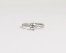 Platinum Engagement Ring with 6 Claw Set Ethical Diamond, [product_type} - Ash Hilton Jewellery
