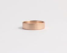 Ethical Rose Beach Gold Band - Medium, [product_type} - Ash Hilton Jewellery