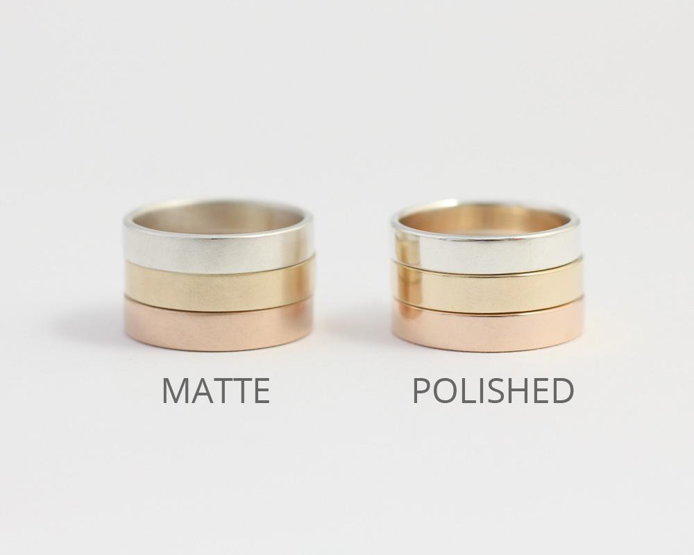 Rose Gold Wedding Bands & Rings | Made in Australia