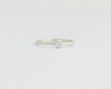Solitaire Diamond Engagement Ring with Bezel Set Ethical Diamond, [product_type} - Ash Hilton Jewellery