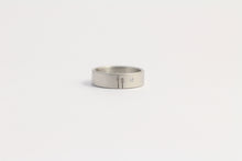 Woodland Ring with Single Diamond - Wide, [product_type} - Ash Hilton Jewellery