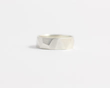 Asymmetrical Facets Ring - Medium, [product_type} - Ash Hilton Jewellery