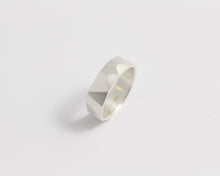 Asymmetrical Facets Ring - Medium, [product_type} - Ash Hilton Jewellery