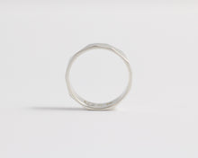 Asymmetrical Facets Ring - Medium, [product_type} - Ash Hilton Jewellery