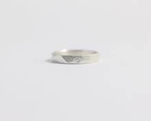 Asymmetrical Facets Ring - Narrow, [product_type} - Ash Hilton Jewellery