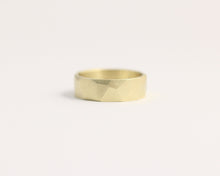 Asymmetrical Facets Ring in Yellow Gold - Medium, [product_type} - Ash Hilton Jewellery