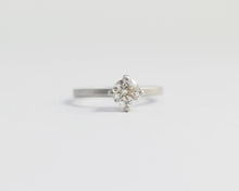 Solitaire Diamond Engagement Ring with 4 Claw set Ethical Diamond, [product_type} - Ash Hilton Jewellery