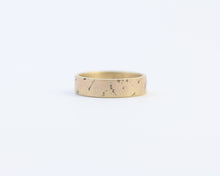 Distressed Ring in Yellow Gold - Medium, [product_type} - Ash Hilton Jewellery