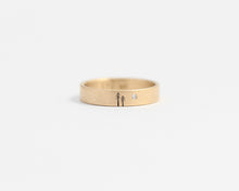 Woodland Ring with Single Diamond in Yellow Gold - Medium, [product_type} - Ash Hilton Jewellery