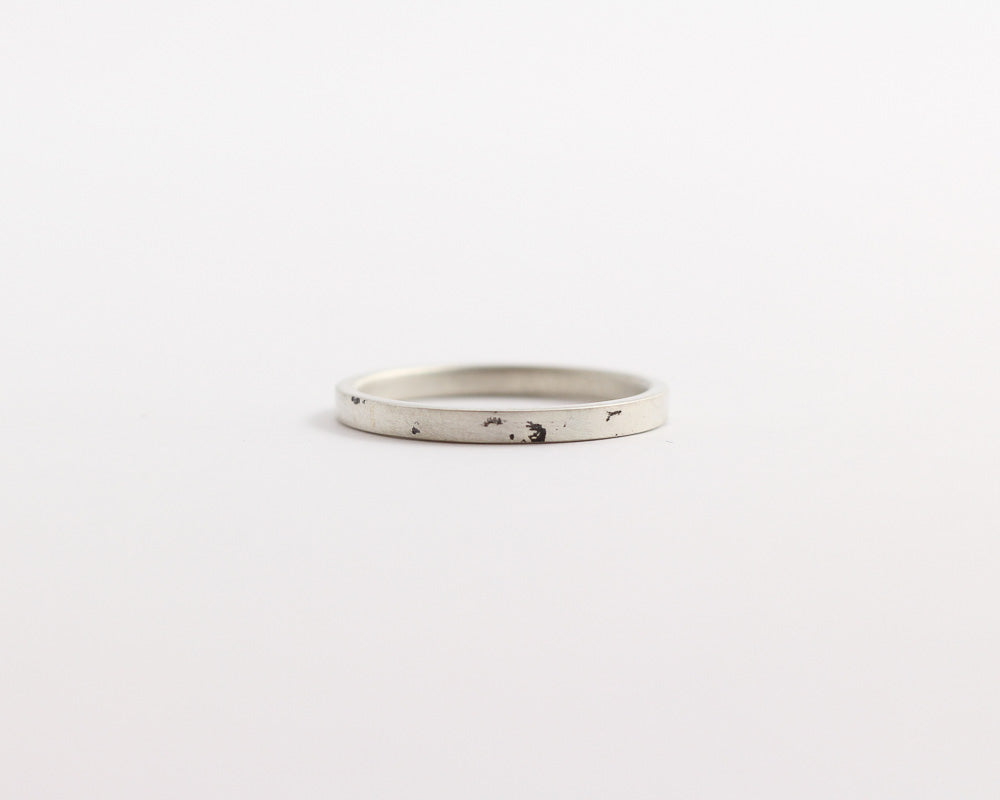 Distressed Ring - Narrow, [product_type} - Ash Hilton Jewellery