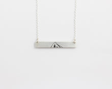 Mountain Bar Necklace, [product_type} - Ash Hilton Jewellery