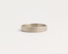 Ethical White Beach Gold Band - Narrow, [product_type} - Ash Hilton Jewellery