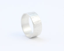 Hammered Ring - Wide, [product_type} - Ash Hilton Jewellery