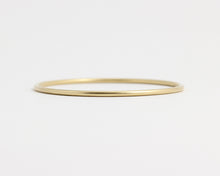 Round Yellow Gold Bangle, [product_type} - Ash Hilton Jewellery