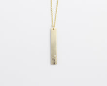 Woodland & Diamond Drop Necklace in Yellow Gold, [product_type} - Ash Hilton Jewellery