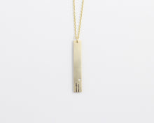 Woodland & Diamond Drop Necklace in Yellow Gold, [product_type} - Ash Hilton Jewellery